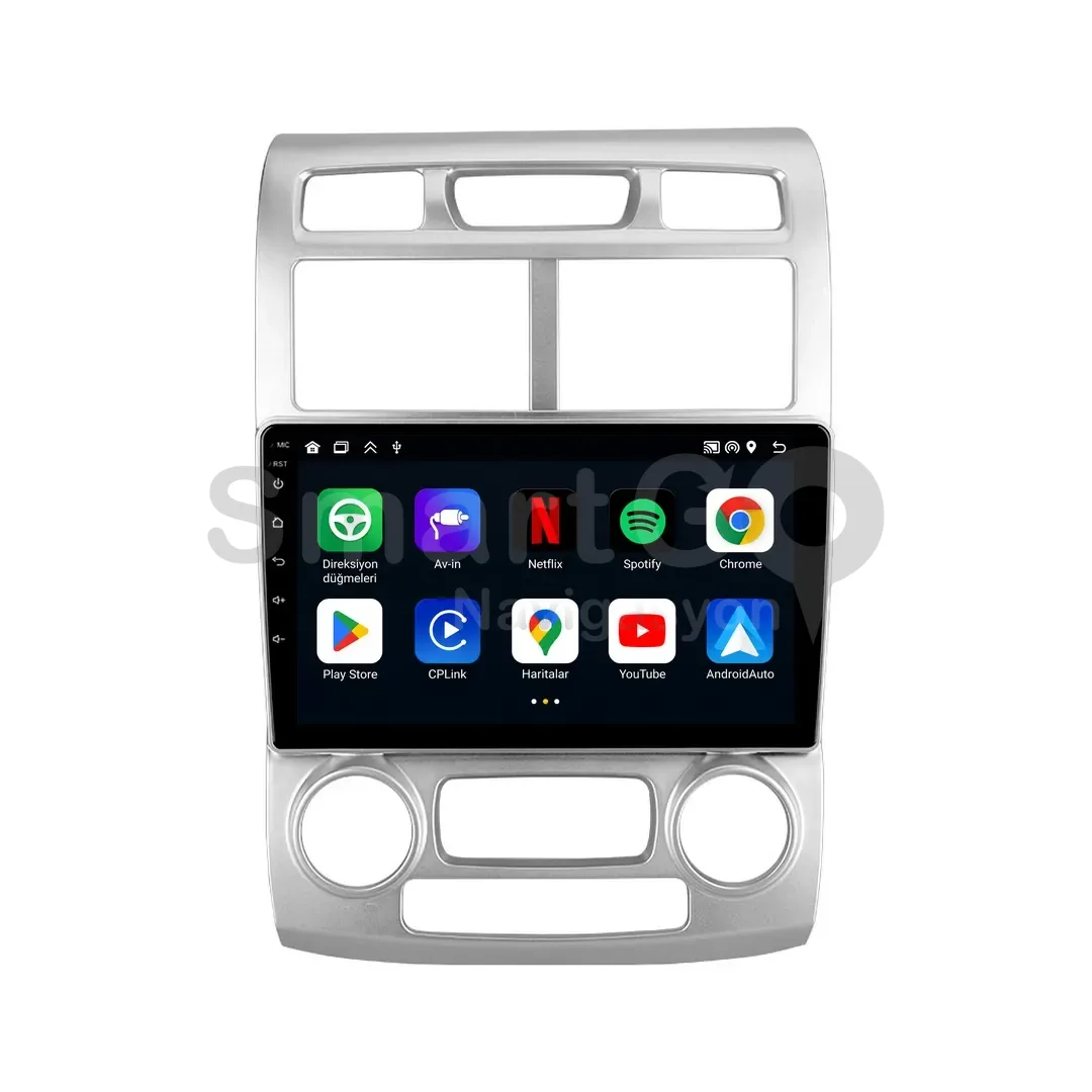 Kia Sportage Android Multimedya Sistemi (2005-2008) - 9 İnç