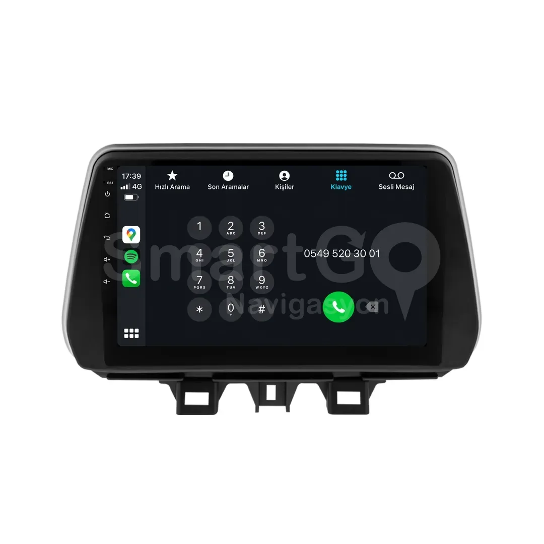 Hyundai Tucson Android Multimedya Sistemi (2018-2020) - 9 İnç