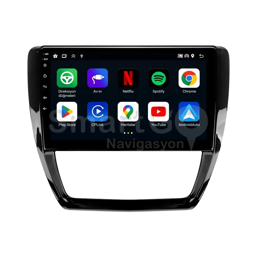 Volkswagen Jetta Android Multimedya Sistemi (2011-2017) - 10 İnç