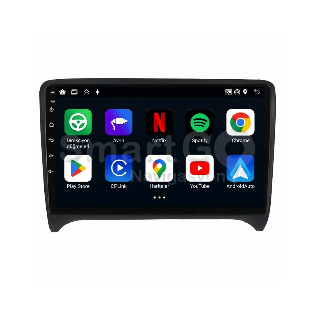 Audi TT Android Multimedya Sistemi (2007-2013) - 9 İnç