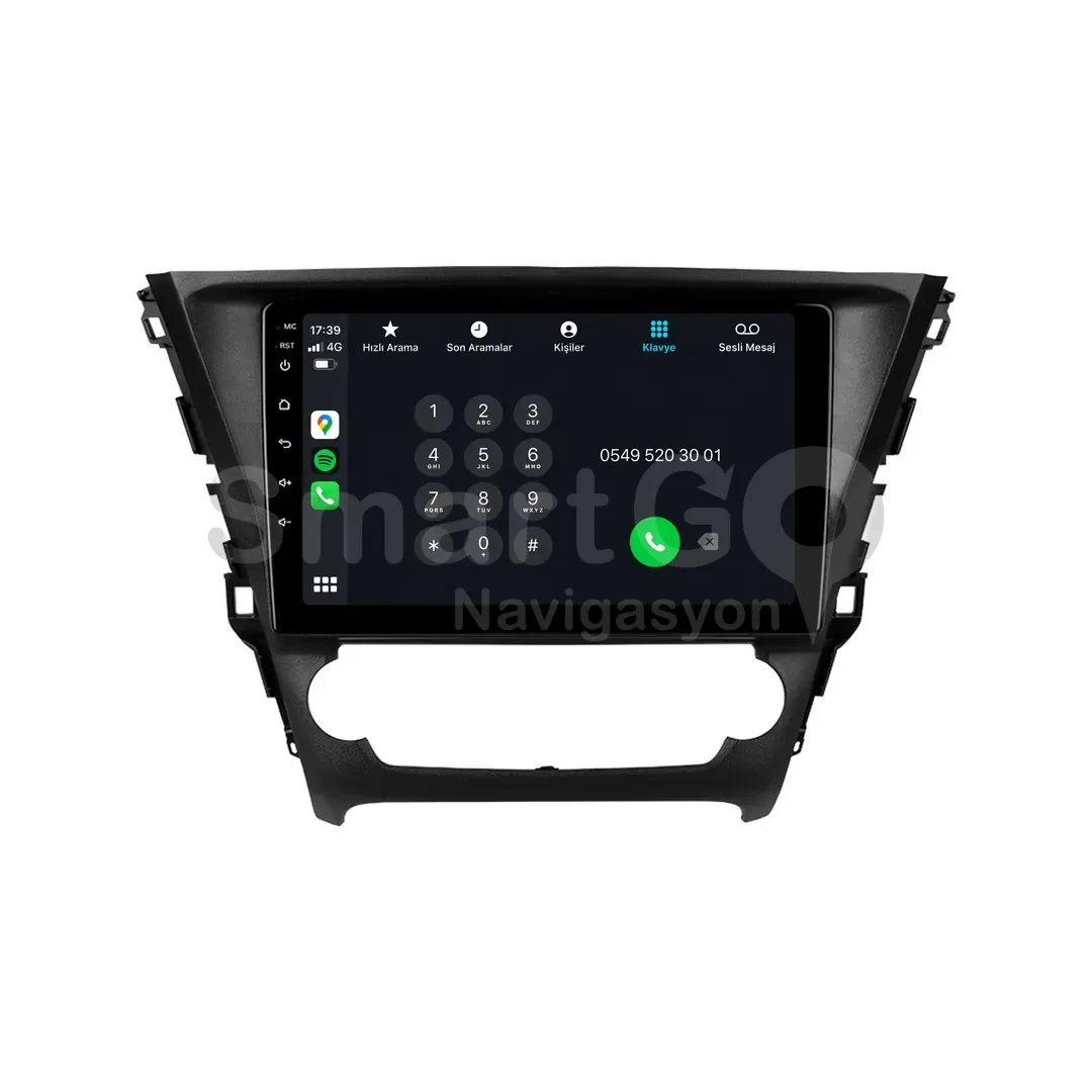 Toyota Avensis Android Multimedya Sistemi (2015-2018) - 10 İnç
