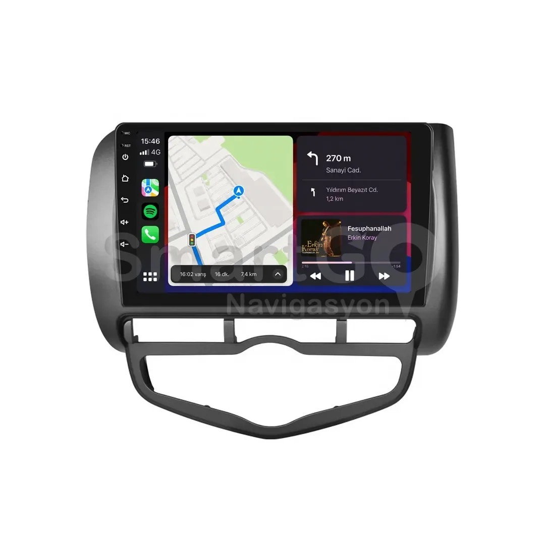 Honda City Android Multimedya Sistemi (2002-2008) - 9 İnç
