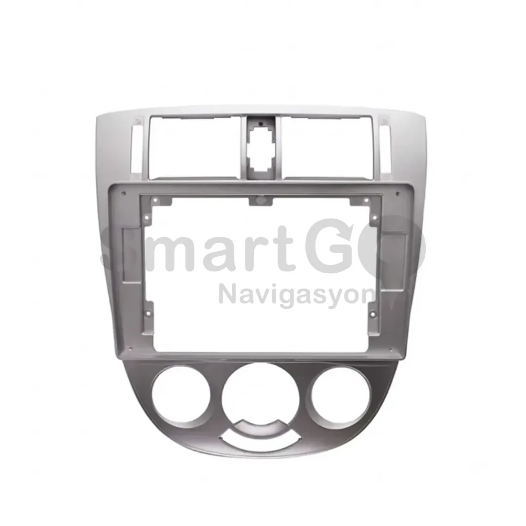 Chevrolet Lacetti 10 İnç 2004-2009 Gri Multimedya Çerçevesi