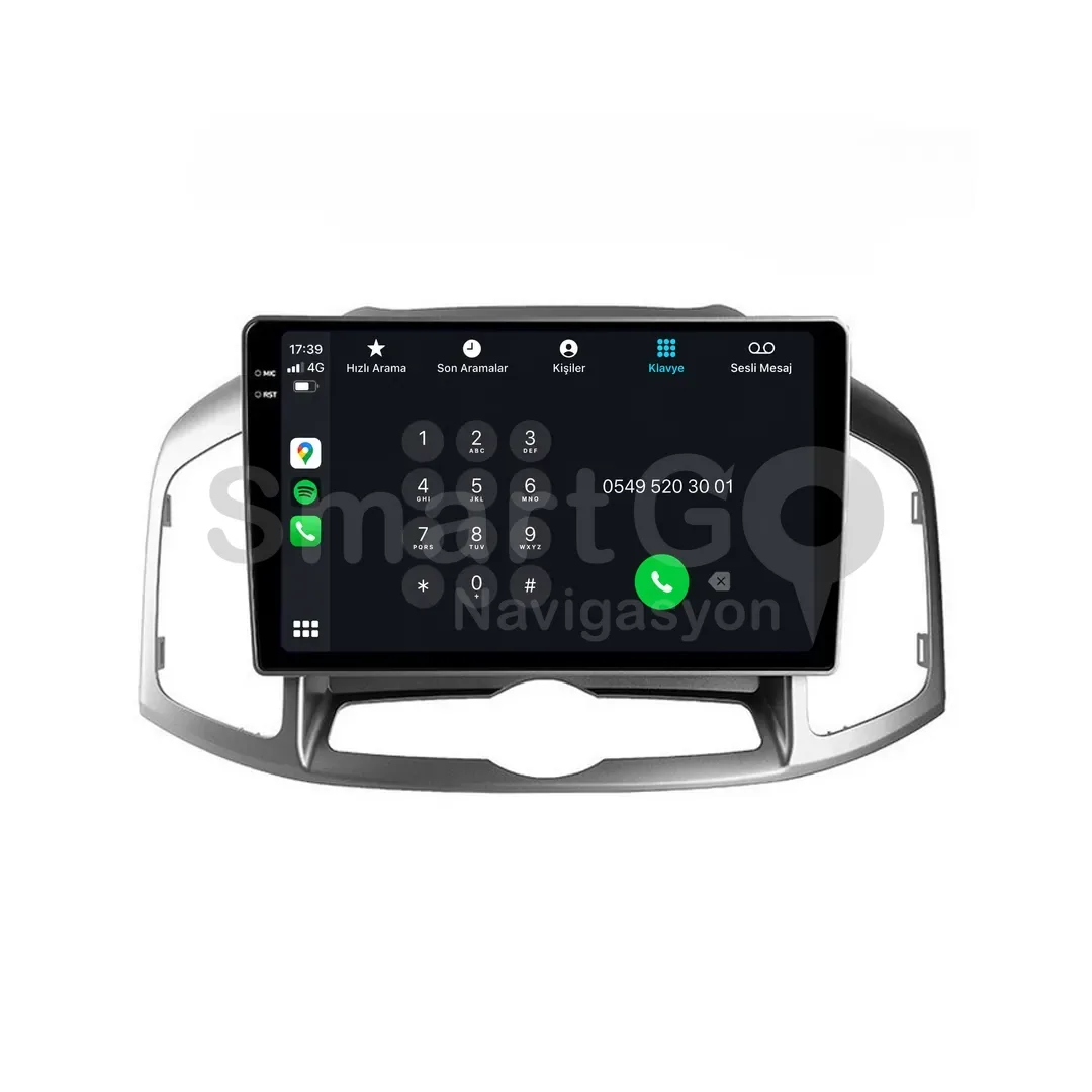 Chevrolet Captiva Android Multimedya Sistemi (2012-2013) - 10 İnç