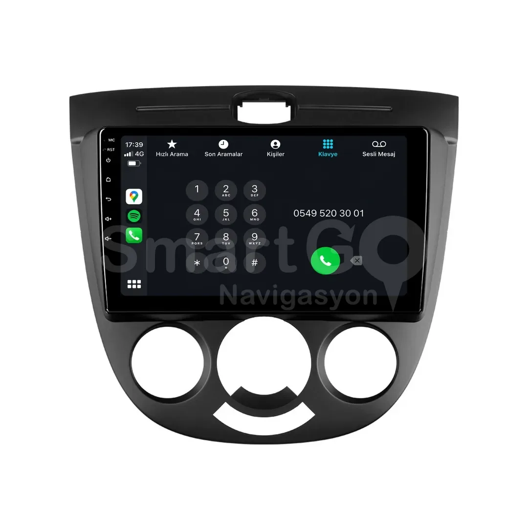 Chevrolet Lacetti Android Multimedya Sistemi (2004-2011) - 9 İnç