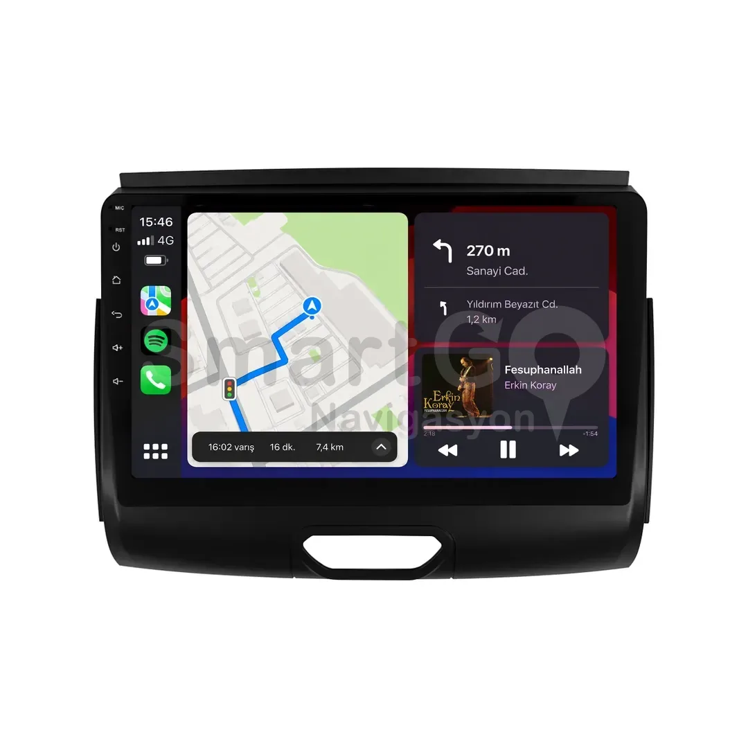 Ford Ranger Raptor Android Multimedya Sistemi (2019-2022) - 9 İnç
