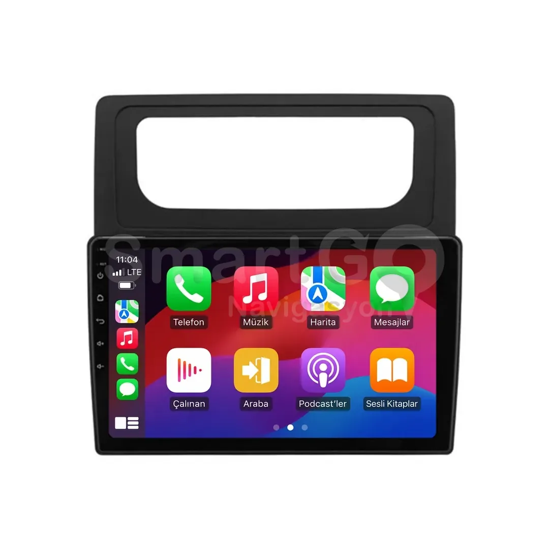 Volkswagen Caddy Android Multimedya Sistemi (2004-2010) - Dijital 10 İnç