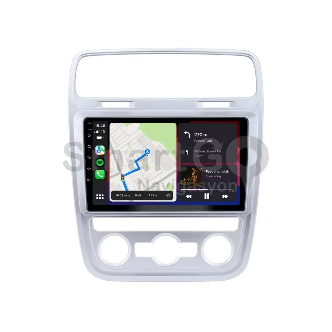 Volkswagen Scirocco Android Multimedya Sistemi (2014-2017) - Manuel 9 İnç