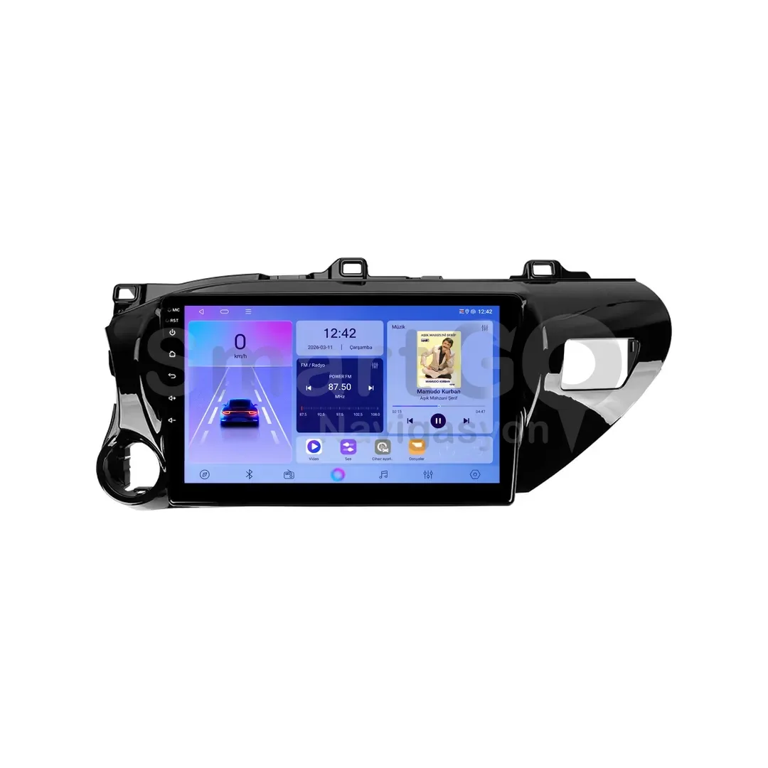 Toyota Hilux Android Multimedya Sistemi (2015-2022) - 10 İnç