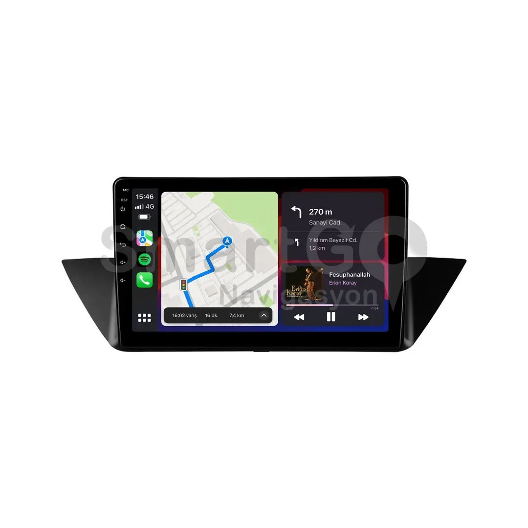 BMW X1 Android Multimedya Sistemi (2010-2015) - 10 İnç