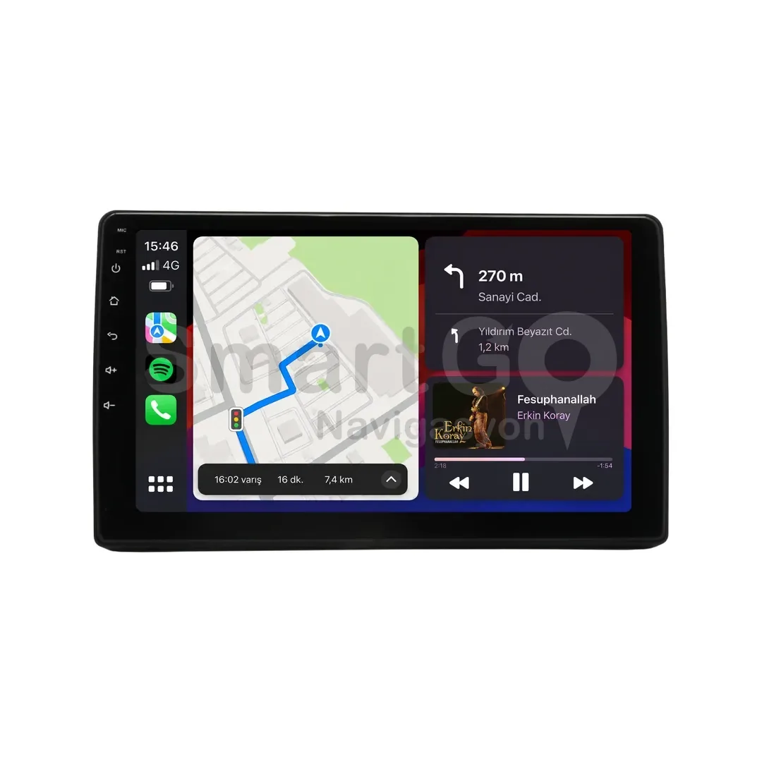 Renault Trafic Android Multimedya Sistemi (2022-2024) - 10 İnç