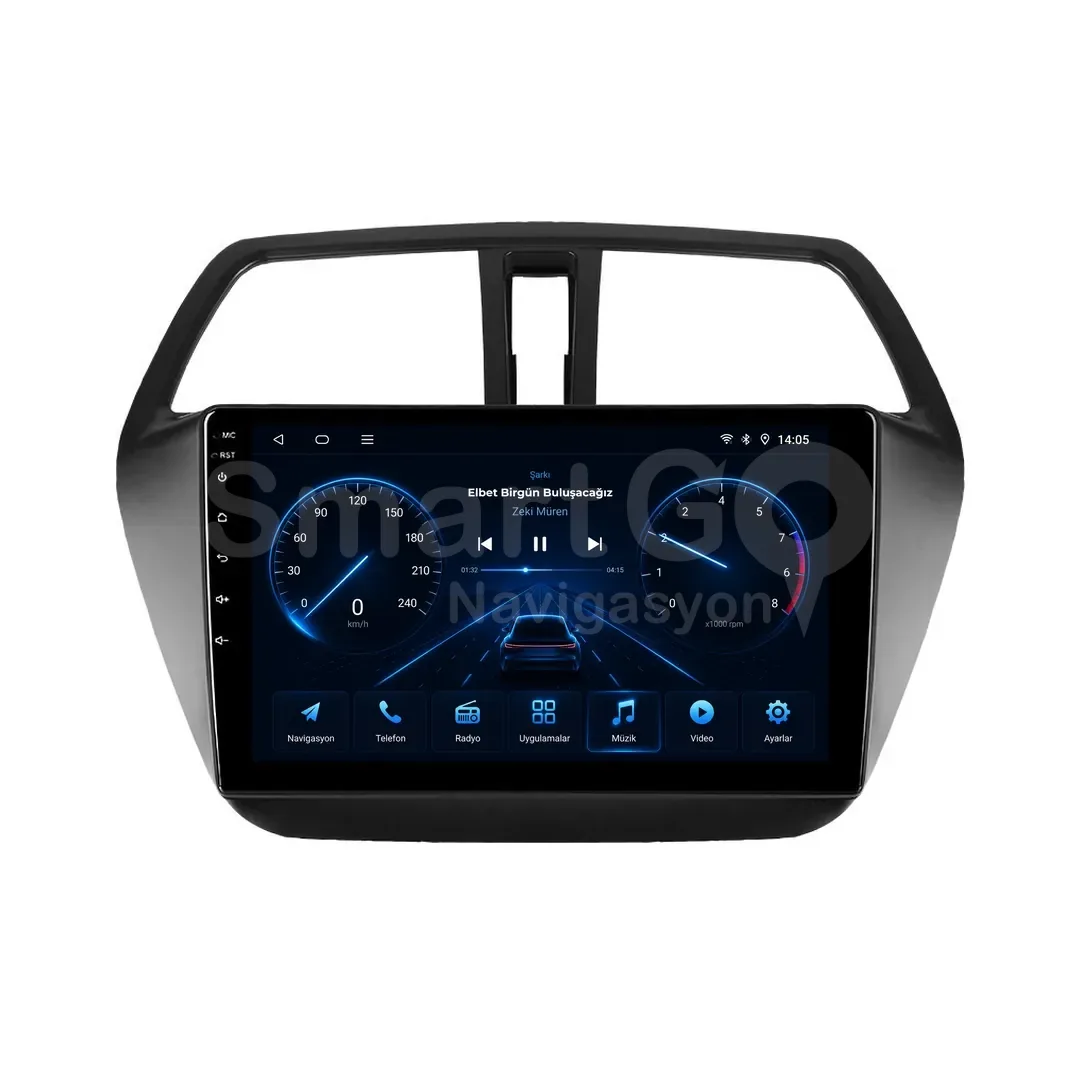Suzuki S-Cross Android Multimedya Sistemi (2013-2021) - 9 İnç
