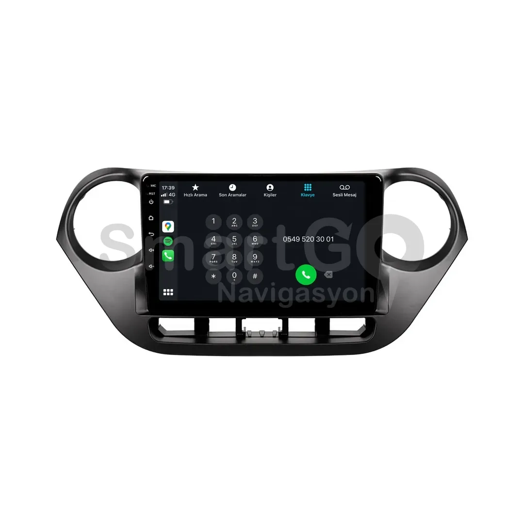 Hyundai i10 Android Multimedya Sistemi (2013-2019) - 9 İnç
