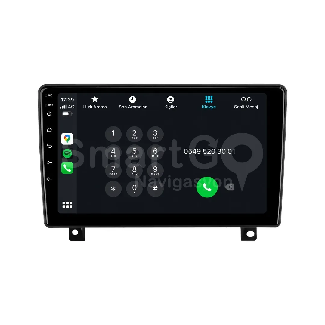 Opel Astra Android Multimedya Sistemi (2004-2013) - 9 İnç