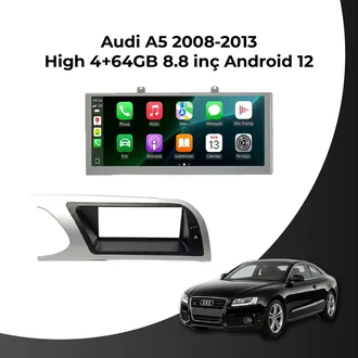 Audi A5 2008-2013 High 8.8 İnç 4/64 GB Android Multimedya