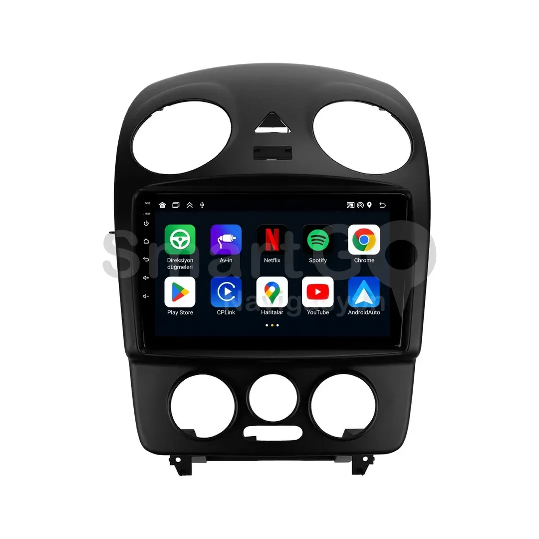 Volkswagen Beetle Android Multimedya Sistemi (2003-2010) - 9 İnç