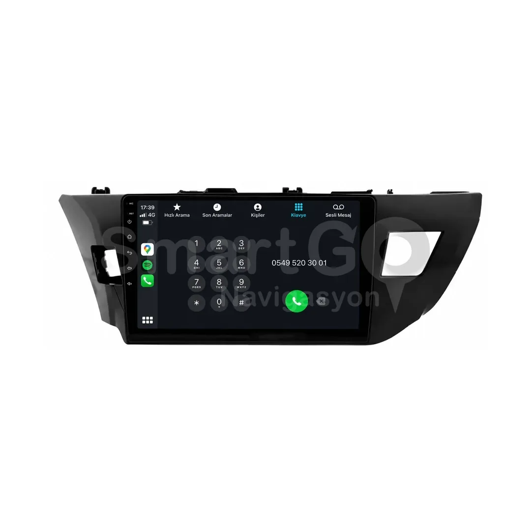 Toyota Corolla Android Multimedya Sistemi (2013-2016) - 10 İnç