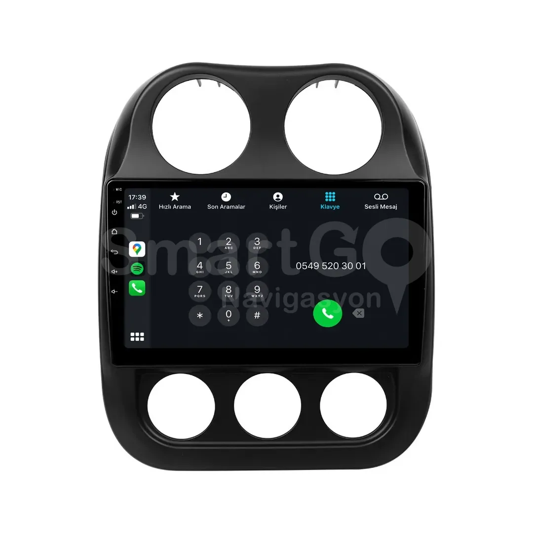 Jeep Patriot Android Multimedya Sistemi (2009-2011) - Compass 10 İnç