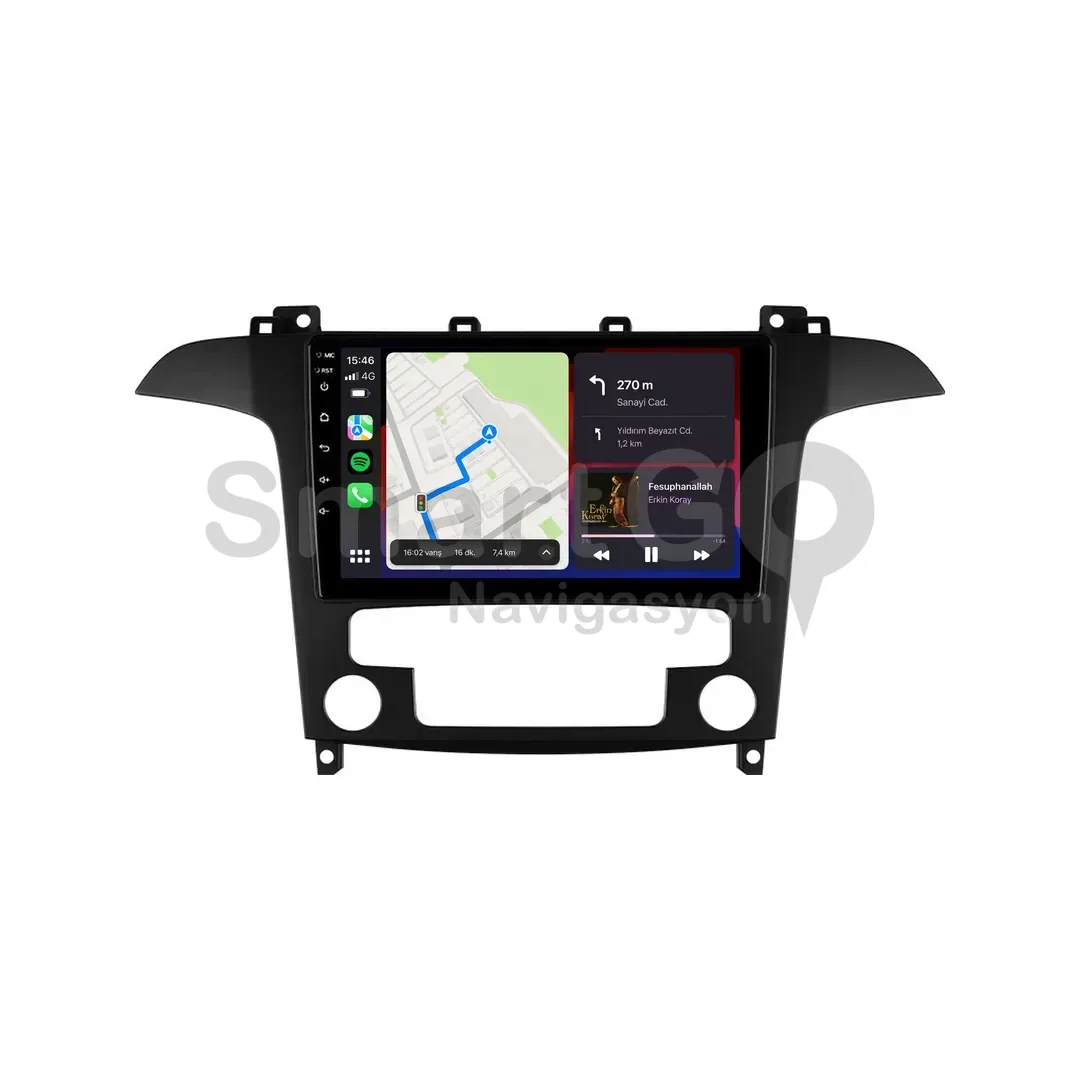 Ford S-Max Android Multimedya Sistemi (2007-2014) - Dijital 9 İnç