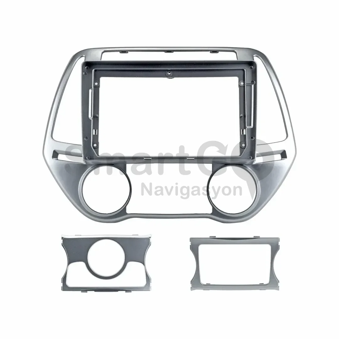 Hyundai i20 9 İnç 2012-2014 Multimedya Çerçevesi