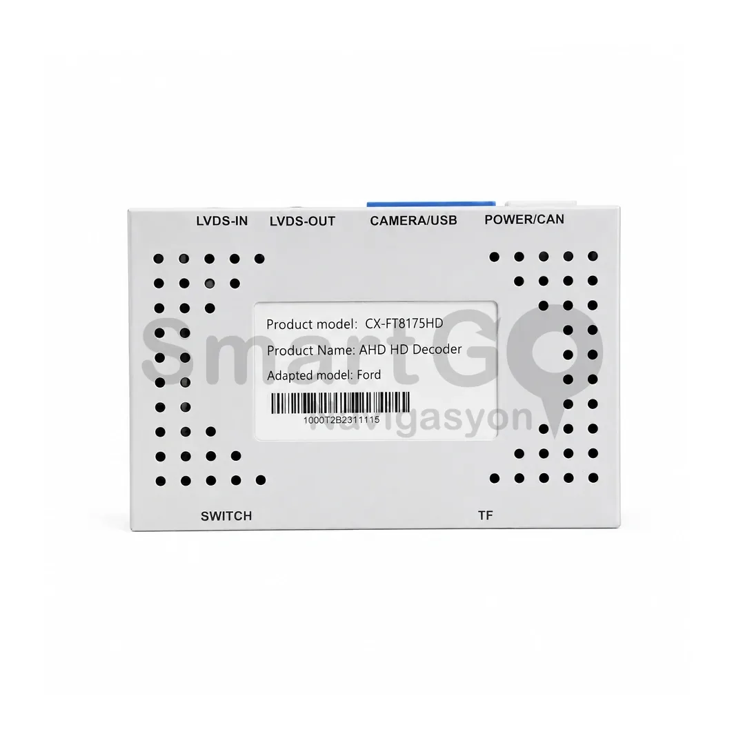 Ford Sync 4 Interface Kamera Modülü