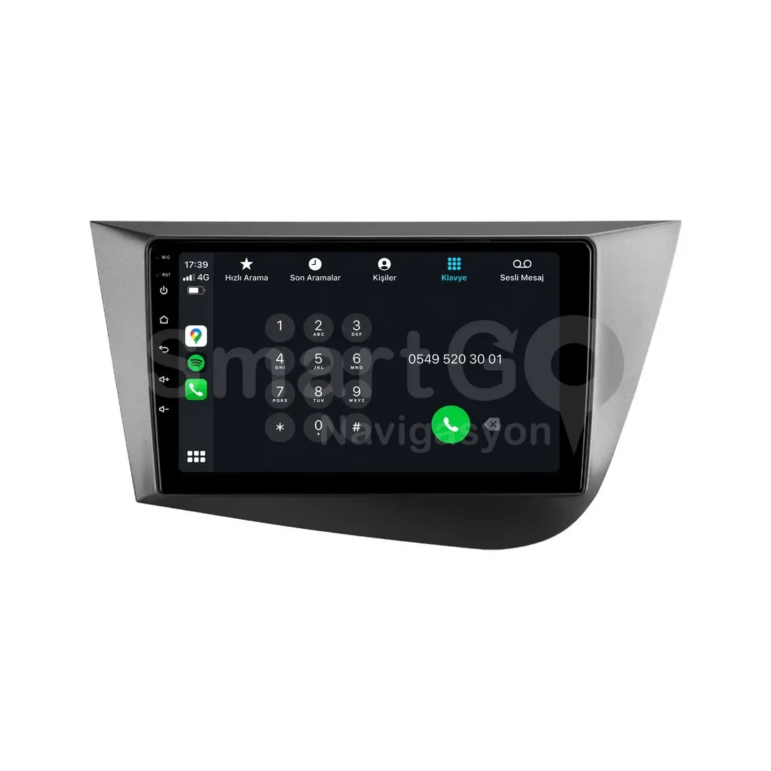 Seat Leon Android Multimedya Sistemi (2006-2012) - 9 İnç