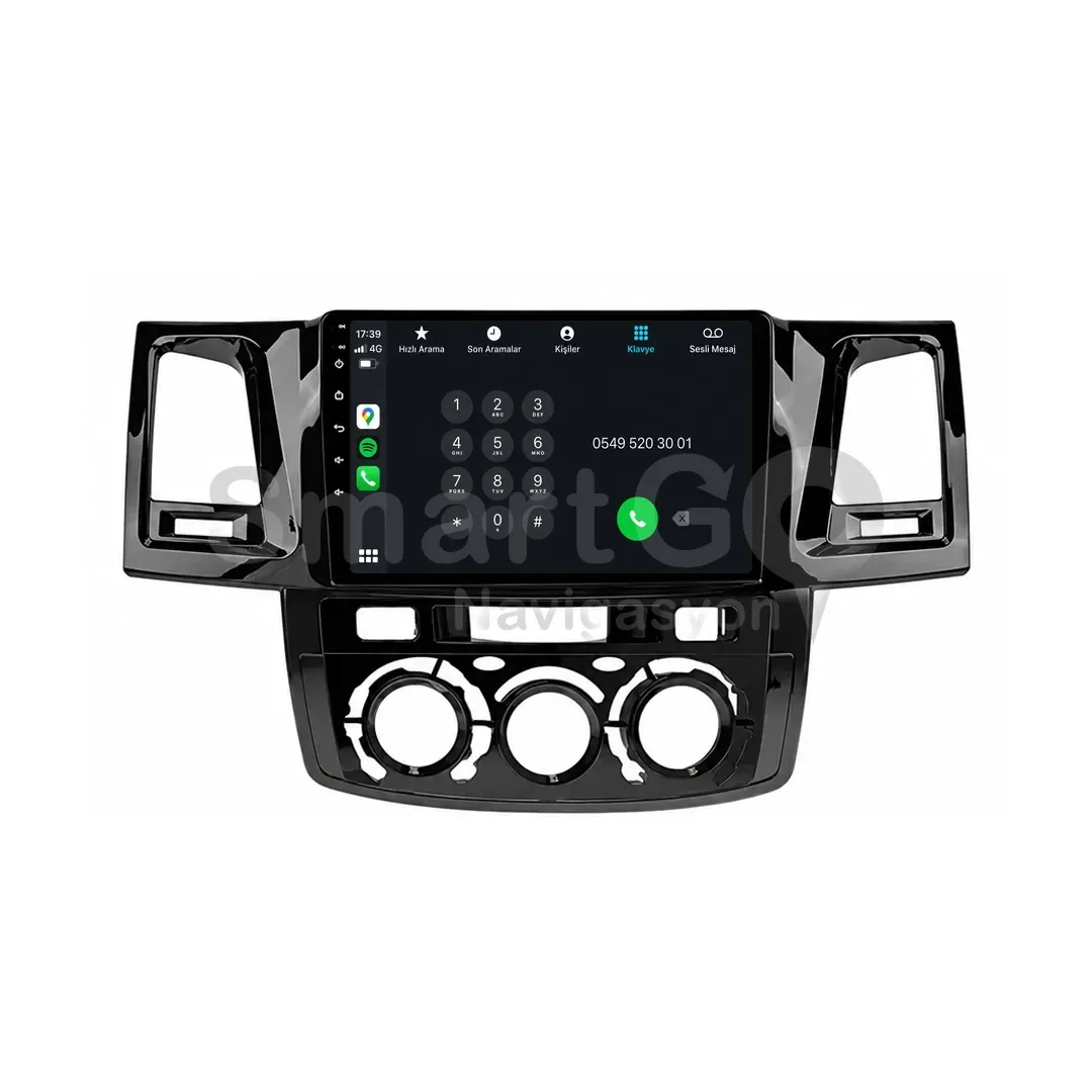 Toyota Fortuner Android Multimedya Sistemi (2008) - 9 İnç