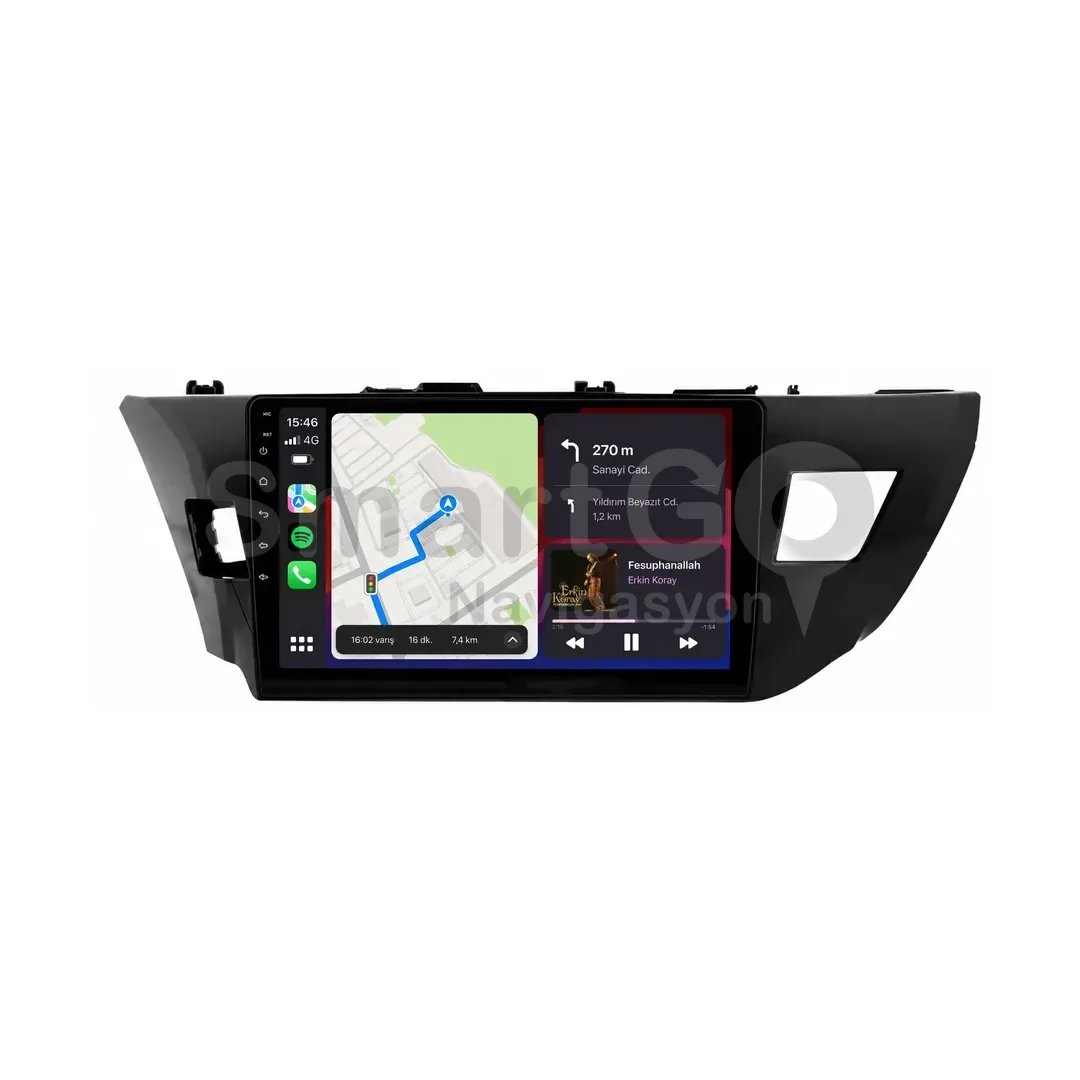 Toyota Corolla Android Multimedya Sistemi (2013-2016) - 10 İnç