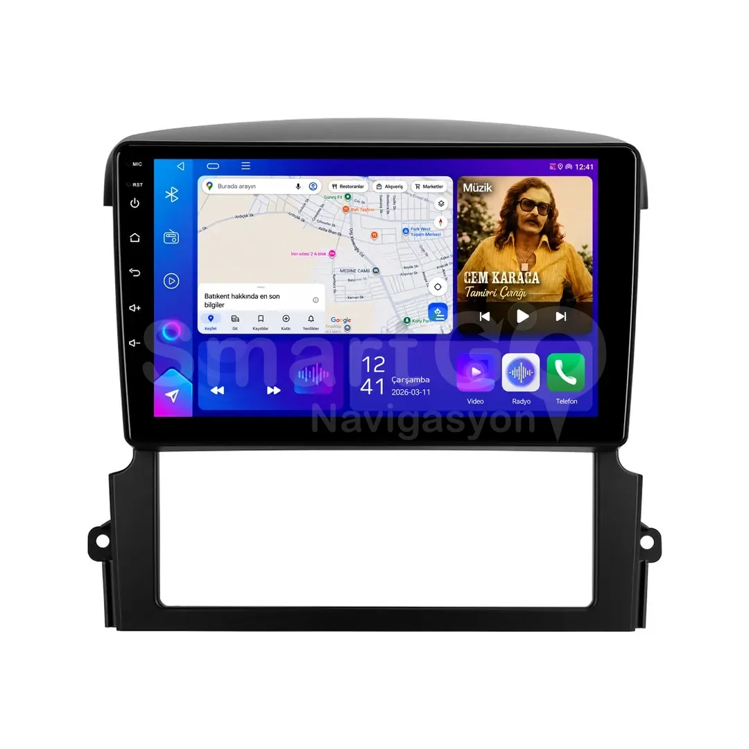 Kia Sorento Android Multimedya Sistemi (2007-2010) - 9 İnç