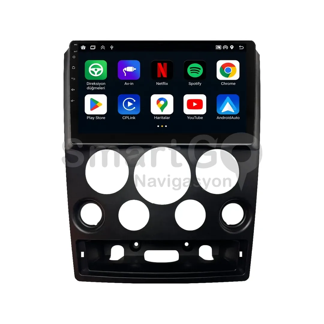 Ford Transit Connect Android Multimedya Sistemi (2002-2009) - Tourneo 9 İnç