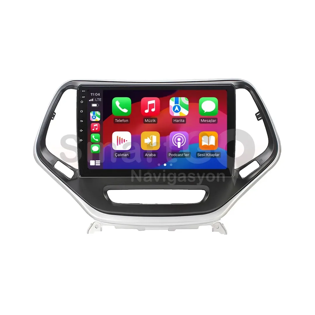Jeep Cherokee Android Gri Multimedya Sistemi (2014-2015) - 10 İnç