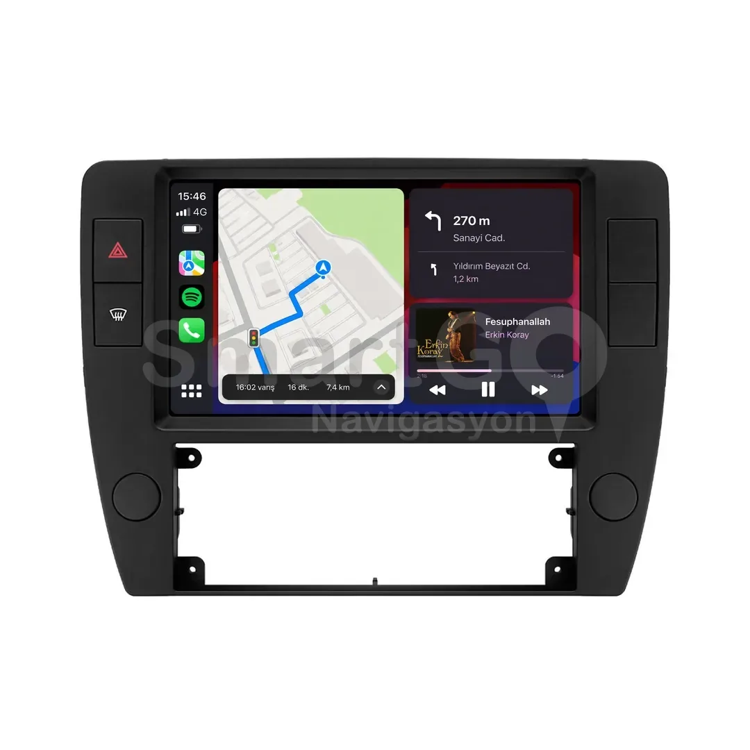 Volkswagen Passat Android Multimedya Sistemi (1997-2005) - 9 İnç