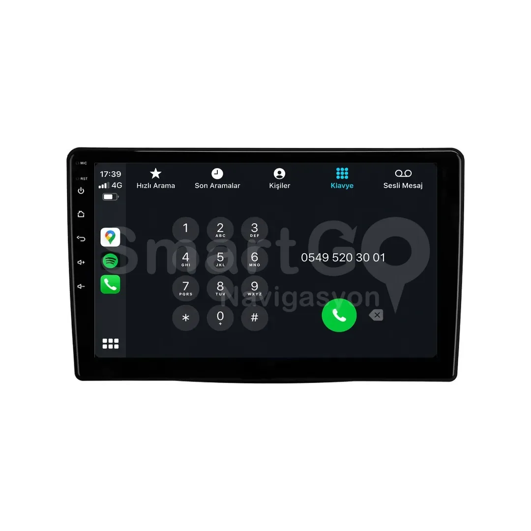 Fiat 500L Android Multimedya Sistemi (2013-2017) - 10 İnç