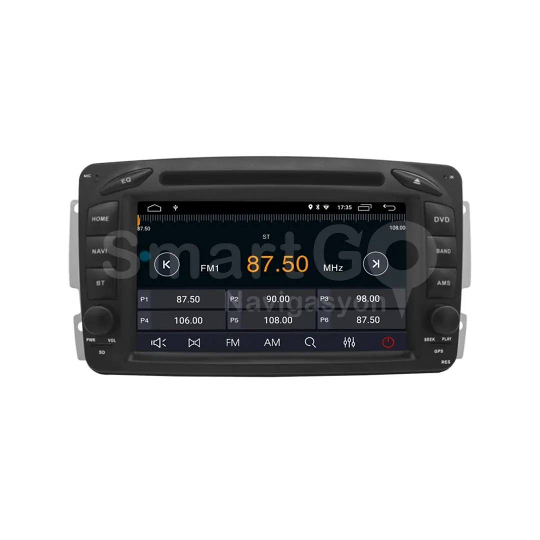 Mercedes Benz CLK W209 OEM 7.0 İnç Android Multimedya 4+64 GB