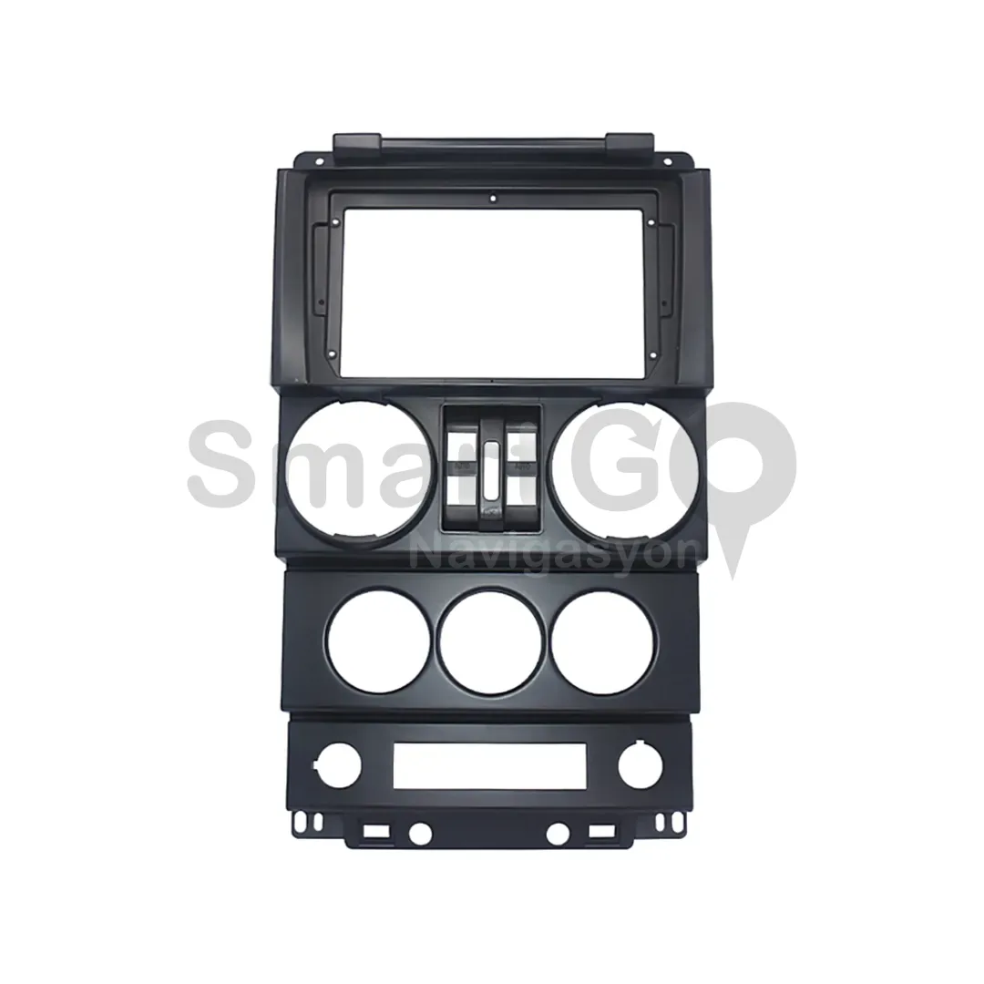 Jeep Rubicon 9 İnç 2008-2010 Multimedya Çerçevesi