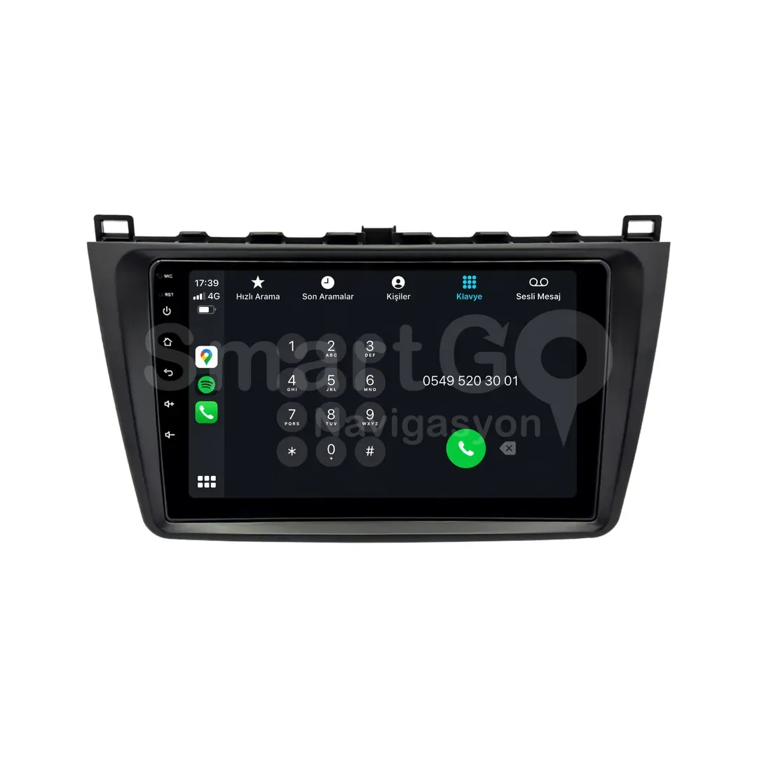 Mazda 6 Android Multimedya Sistemi (2008-2012) - 9 İnç