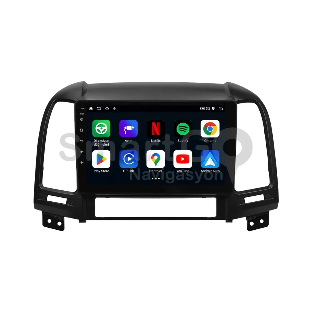 Hyundai Santa Fe Android Multimedya Sistemi (2006-2011) - 9 İnç