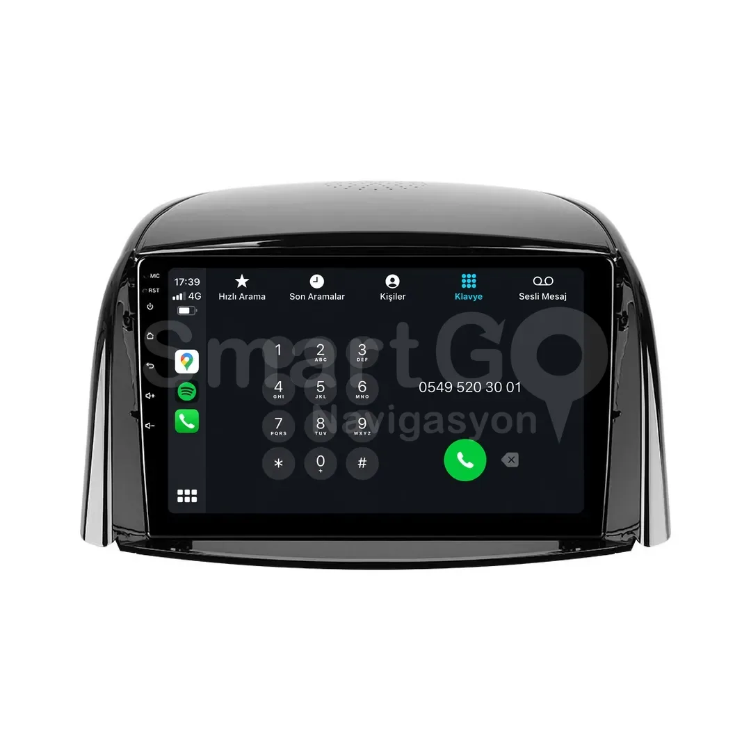 Renault Koleos Android Multimedya Sistemi (2009-2012) - 9 İnç