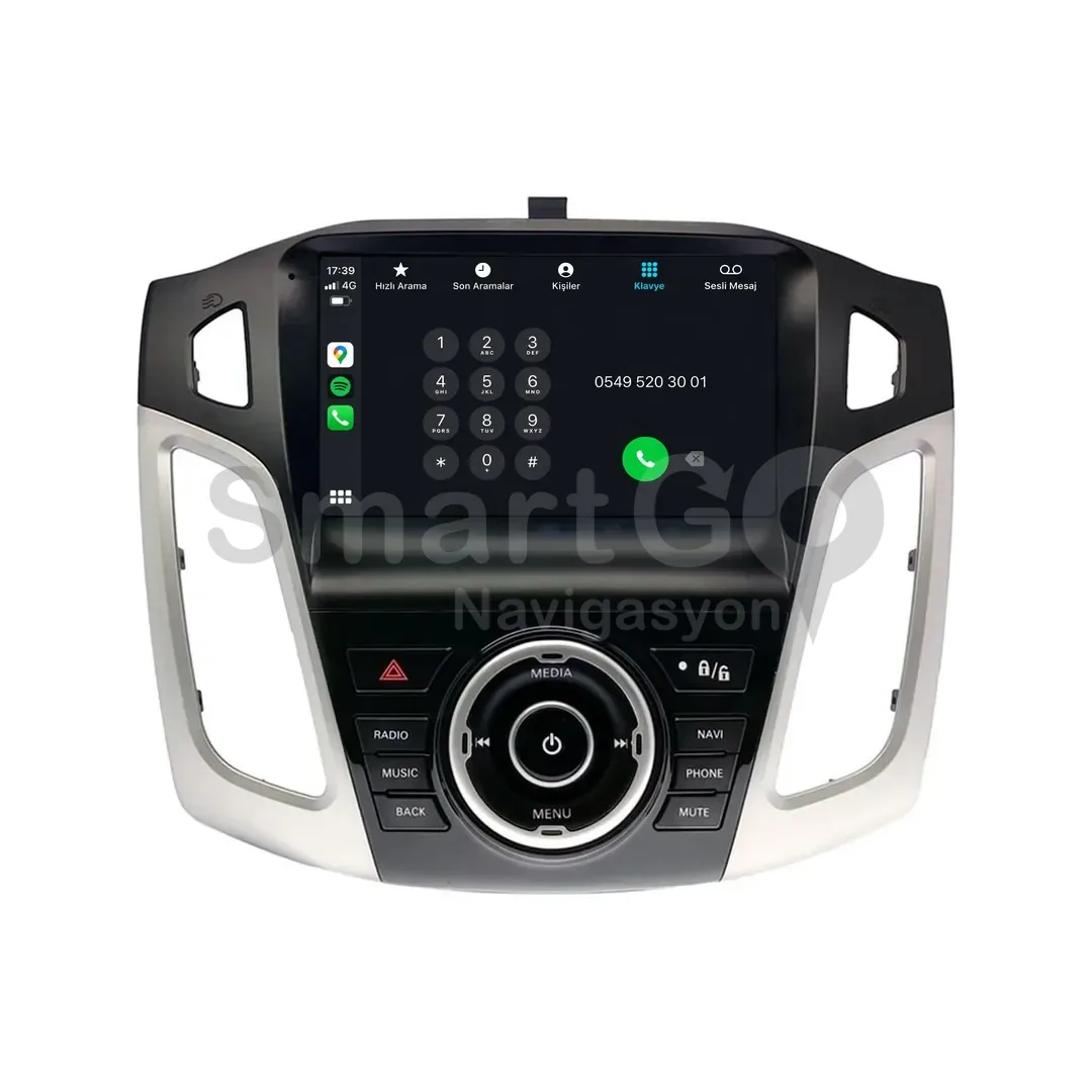 Ford Focus Android Multimedya Sistemi (2011-2018) - 9 İnç