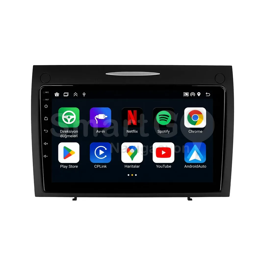 Mercedes SLK Android Multimedya Sistemi (2004-2010) - 9 İnç