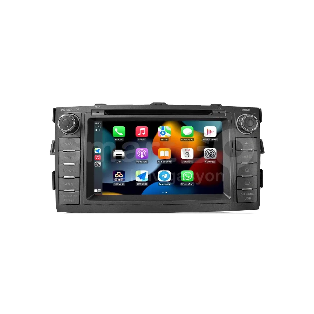 Toyota Auris 2007-2012 OEM 7.0 İnç Android Multimedya 4+64 GB