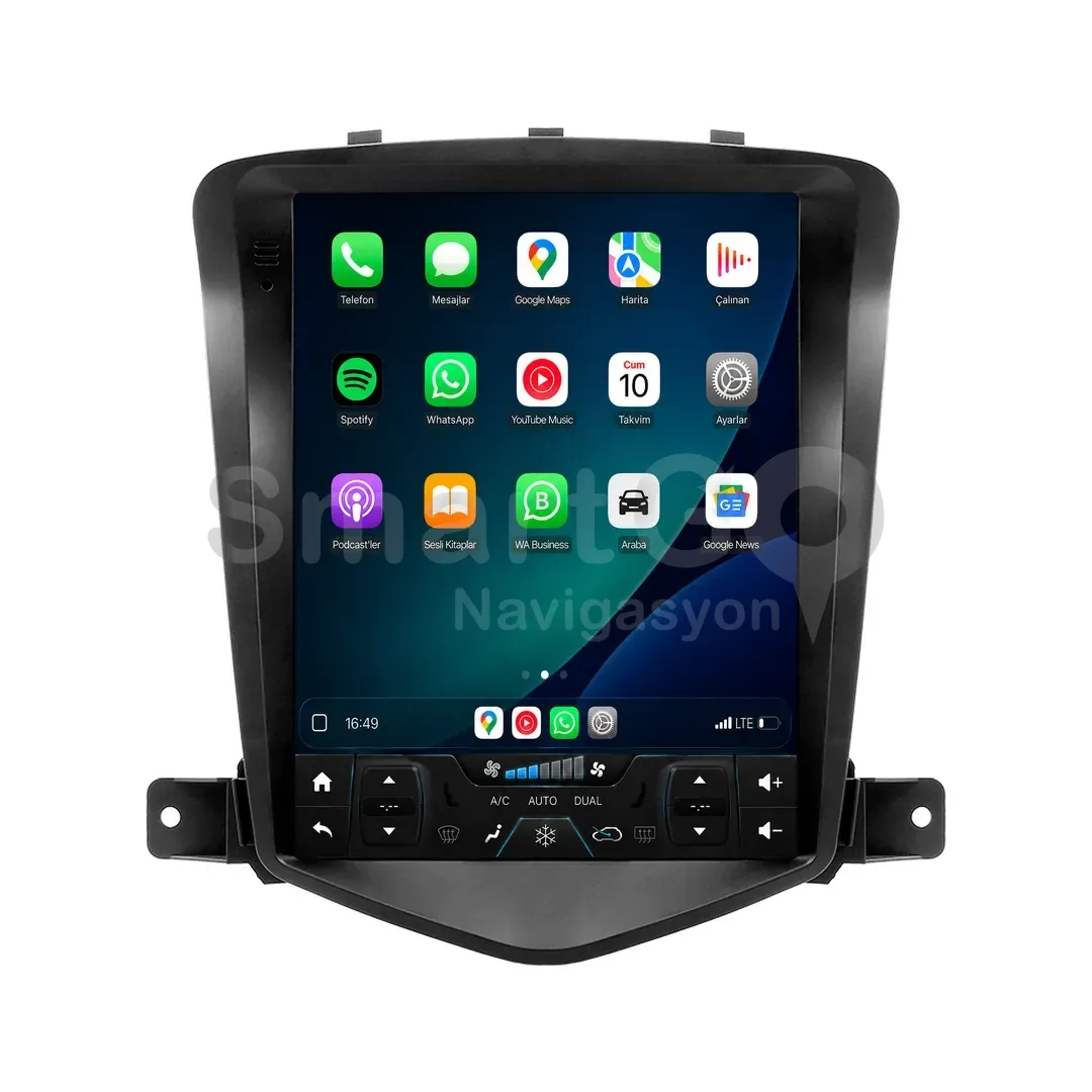 Chevrolet Cruze Android Tesla Multimedya Sistemi (2009-2012) - 9.7 İnç
