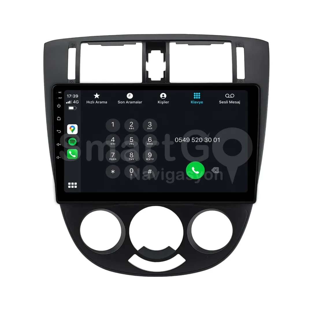 Chevrolet Lacetti Android Multimedya Sistemi (2004-2009) - 10 İnç