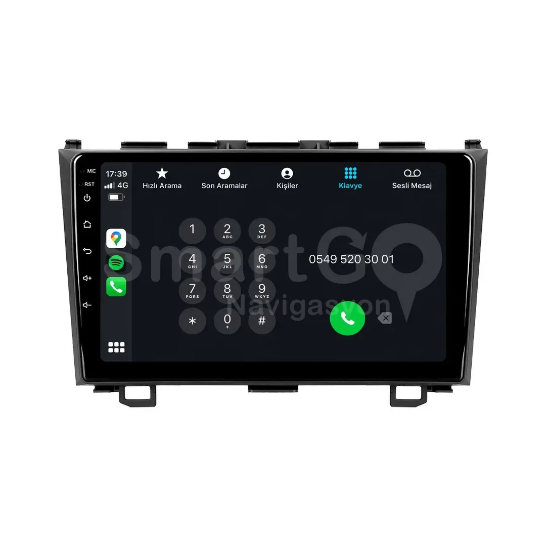 Honda CR-V Android Multimedya Sistemi (2007-2012) - 9 İnç