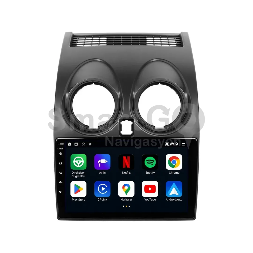 Nissan Qashqai Android Multimedya Sistemi (2007-2013) - 9 İnç