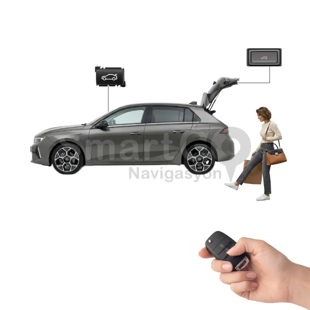 Opel Astra Elektrikli Bagaj Açma Kiti