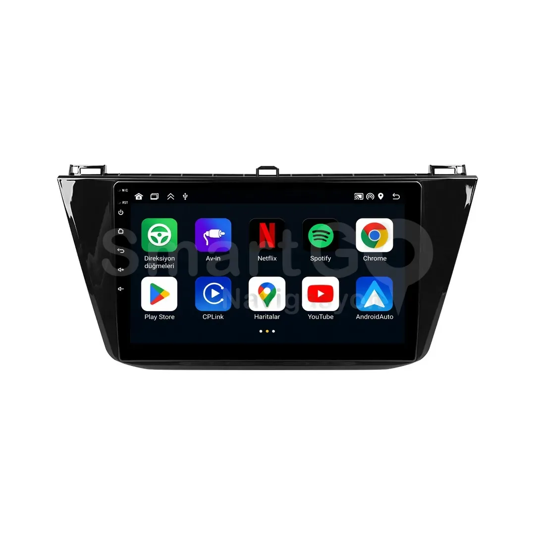 Volkswagen Tiguan Android Multimedya Sistemi (2016-2023) - 10 İnç