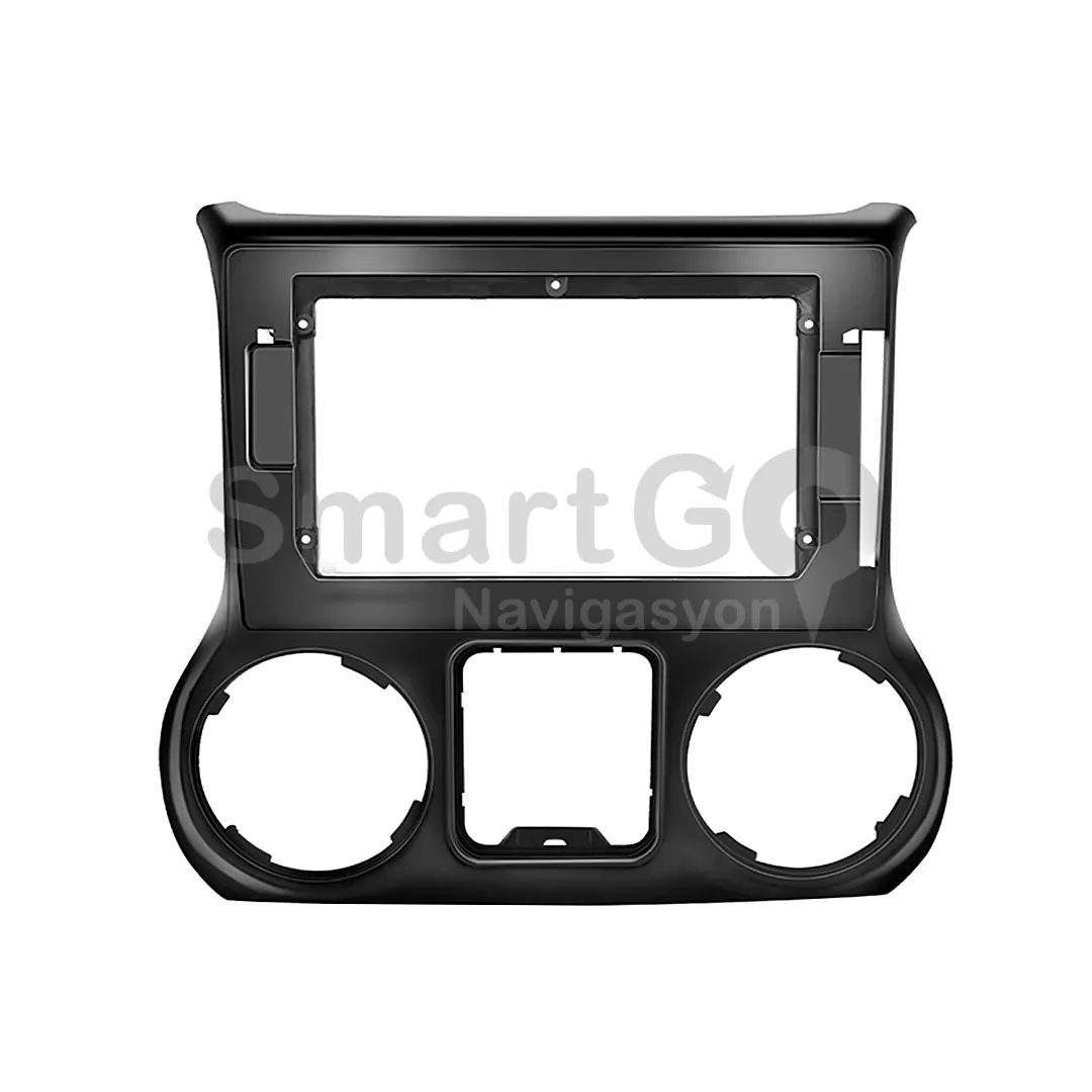 Jeep Wrangler 10 İnç 2011-2017 Multimedya Çerçevesi