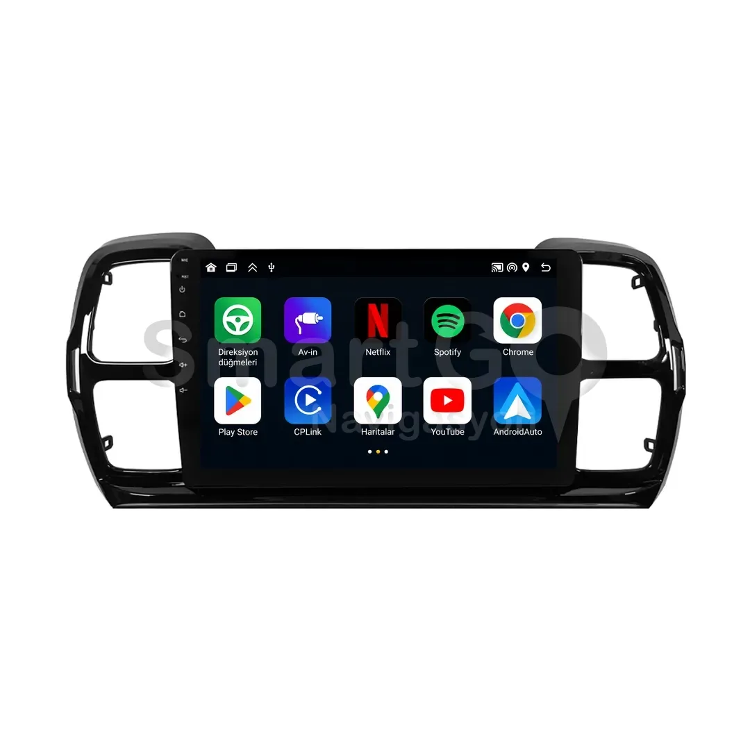 Citroen C5 Aircross Android Multimedya Sistemi (2019-2022) - 9 İnç