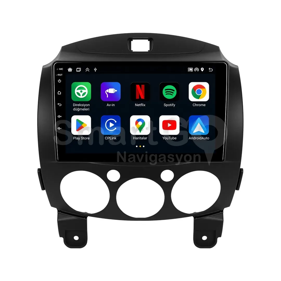Mazda 2 Android Multimedya Sistemi (2009-2012) - 9 İnç